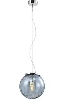 Подвесной светильник Crystal Lux MAYO SP1 D200 CHROME/BLUE
