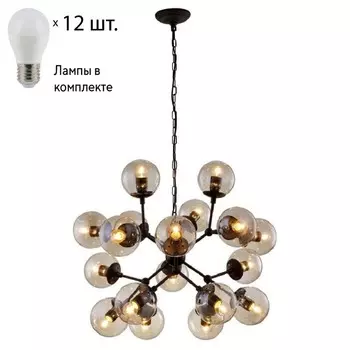 Подвесной светильник Crystal Lux с лампочками Medea SP18+Lamps E27 P45