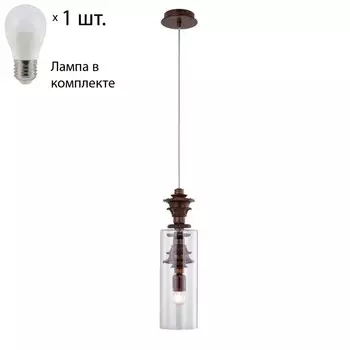 Подвесной светильник Crystal Lux с лампочкой Beam SP1+Lamps E27 P45