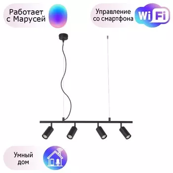 Подвесной светильник Crystal Lux с поддержкой Маруся CLT 015C4 L800 BL-М