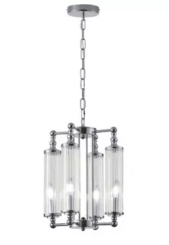 Подвесной светильник Crystal Lux TOMAS SP4 CHROME