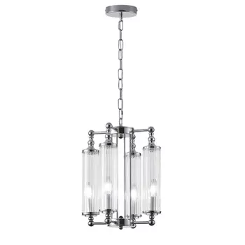 Подвесной светильник Crystal Lux TOMAS SP4 CHROME