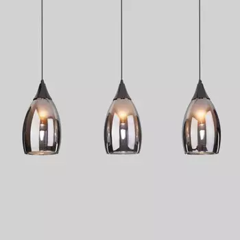 Подвесной светильник Eurosvet 50285/3 черный жемчуг