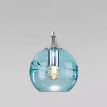 Подвесной светильник Eurosvet Lotus 50221/1 голубой
