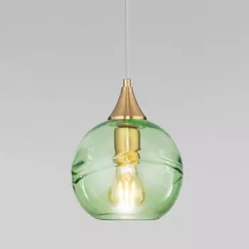 Подвесной светильник Eurosvet Lotus 50221/1 зеленый