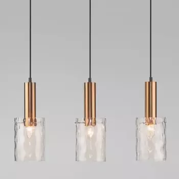 Подвесной светильник Евросвет Asti 50177/3 черный/бронза a045103