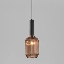 Подвесной светильник Eurosvet Bravo 50181/1 янтарь a045115