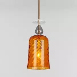 Подвесной светильник Eurosvet Dream 50194/1 янтарный (a049409)