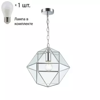 Подвесной светильник Favourite Mattis с лампочкой 2298-1P+Lamps E27 P45