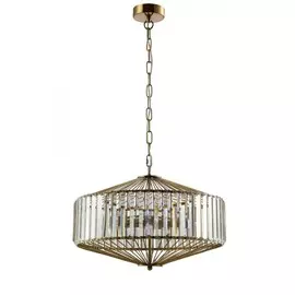 Подвесной светильник Fiesta Crystal Lux FIESTA SP5 BRASS/TRANSPARENTE