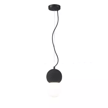 Подвесной светильник iLamp Foxtrot 10694P/1-D100 BK-WH