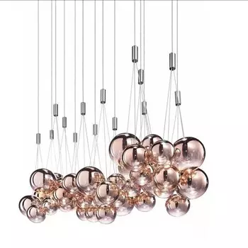 Подвесной светильник iLedex SELFIE 19152P/3-6W-3000K COPPER