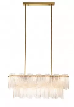 Люстра на штанге Indigo Inverno 12013/12R Brass