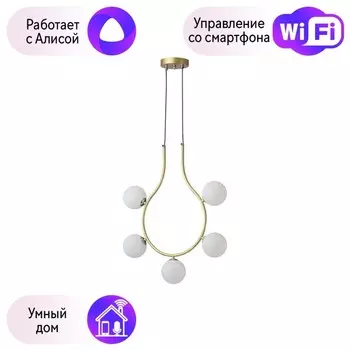 Подвесной светильник Lumion Collar с поддержкой Алиса 5621/5-А