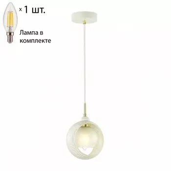 Подвесной светильник Lumion Noelle с лампочкой 4531/1+Lamps E14 Свеча