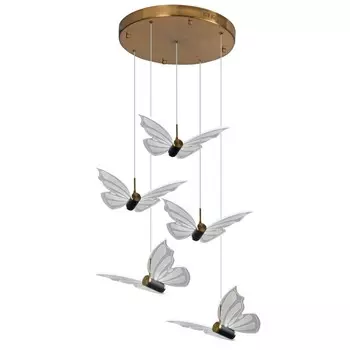 Подвесной светильник Natali Kovaltseva BUTTERFLIES LED LAMPS 81365 GOLD