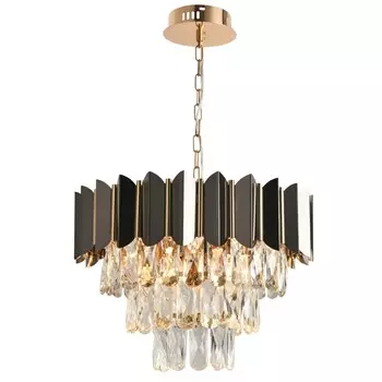 Подвесной светильник Natali Kovaltseva DARIAN II 81448/5C GOLD BLACK