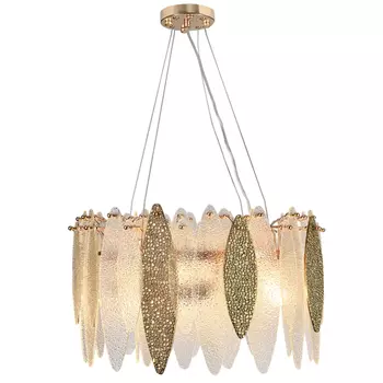 Подвесной светильник Natali Kovaltseva TRIADA 91002/5C GOLD