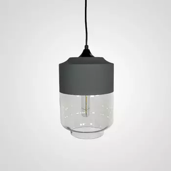 Подвесной светильник Nord A D18 Gray/Transparent ImperiumLoft NORD1 (190485-26)