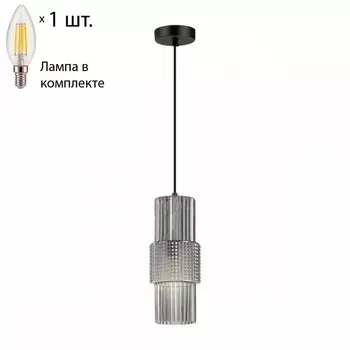 Подвесной светильник Odeon Pimpa с лампочкой 5016/1+Lamps E14 Свеча