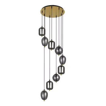 Подвесной светильник с 8 LED лампами. Комплект от Lustrof №618744-709127