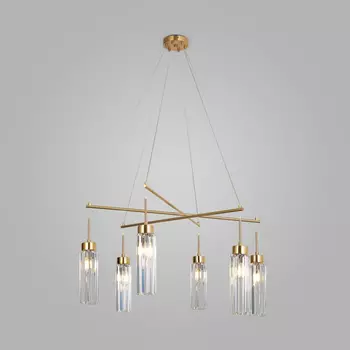 Подвесной светильник с хрусталем Eurosvet Gilian 60163/6 (a065757)