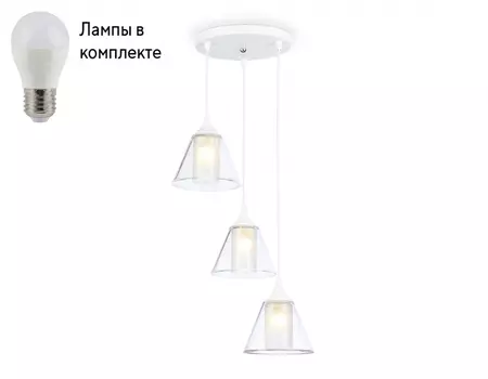 Подвесной светильник с лампочками Ambrella light TR3553+Lamps