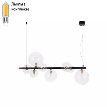Подвесной светильник с лампочками Arte lamp A7790SP-8BK+Lamps