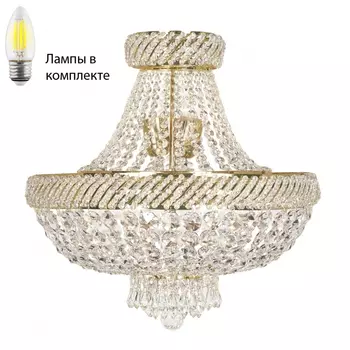 Подвесной светильник с лампочками Arti Lampadari Palermo E 1.5.45.600 G+Lamps