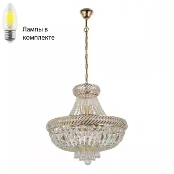 Подвесной светильник с лампочками Arti Lampadari Palermo E 1.5.45.101 G+Lamps