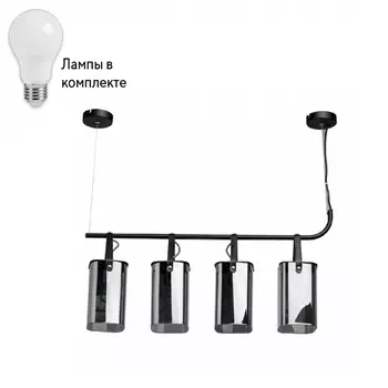 Подвесной светильник с лампочками DeMarkt 673015604+Lamps