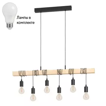 Подвесной светильник с лампочками Eglo 43513+Lamps