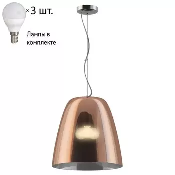 Подвесной светильник с лампочками Favourite Seta 2960-3P+Lamps E14 P45