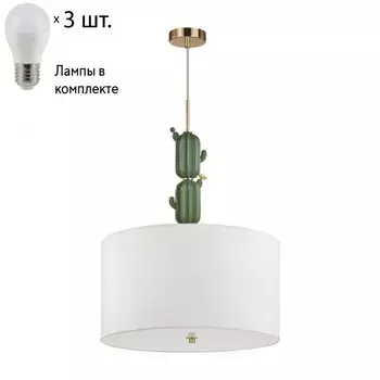 Подвесной светильник с лампочками Odeon 5425/3+Lamps