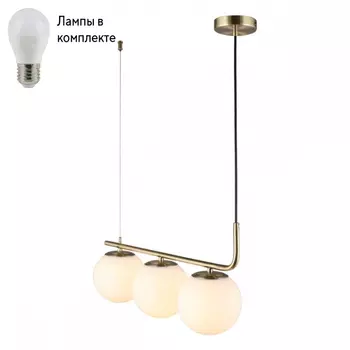 Подвесной светильник с лампочками Omnilux OML-66613-03+Lamps