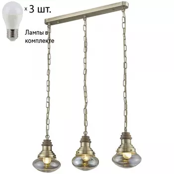 Подвесной светильник с лампочками Velante 306-503-03+Lamps E27 P45