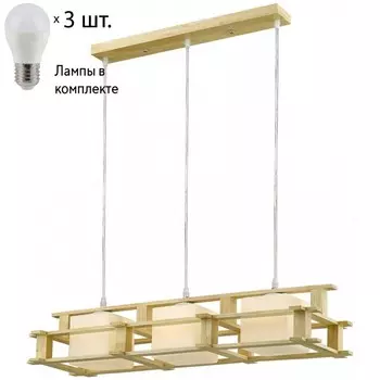 Подвесной светильник с лампочками Velante 547-703-03+Lamps E27 P45