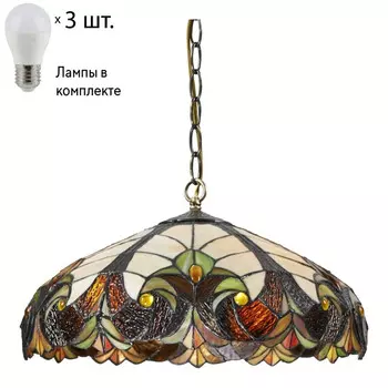 Подвесной светильник с лампочками Velante 815-806-03+Lamps E27 P45