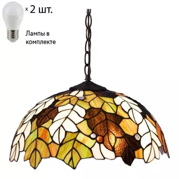 Подвесной светильник с лампочками Velante 820-806-02+Lamps E27 P45