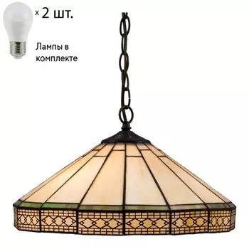 Подвесной светильник с лампочками Velante 857-806-02+Lamps E27 P45