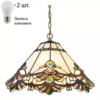 Подвесной светильник с лампочками Velante 863-806-02+Lamps E27 P45