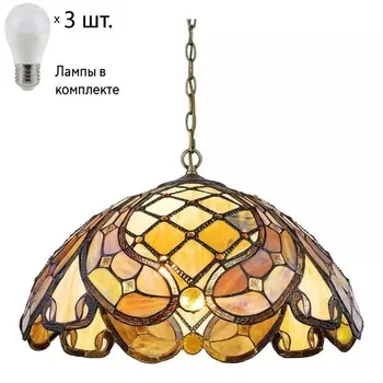 Подвесной светильник с лампочками Velante 865-806-03+Lamps E27 P45