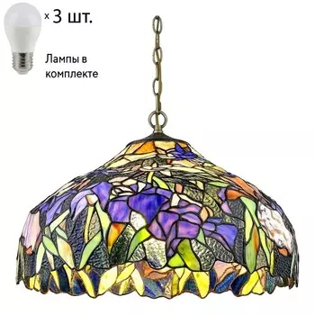 Подвесной светильник с лампочками Velante 867-806-03+Lamps E27 P45