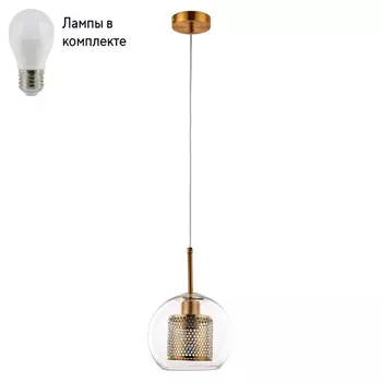 Подвесной светильник с лампочкой Arte lamp A7620SP-1AB+Lamps