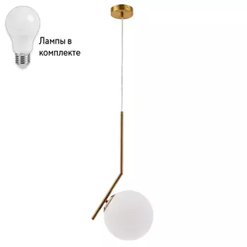 Подвесной светильник с лампочкой Arte lamp A1923SP-1AB+Lamps