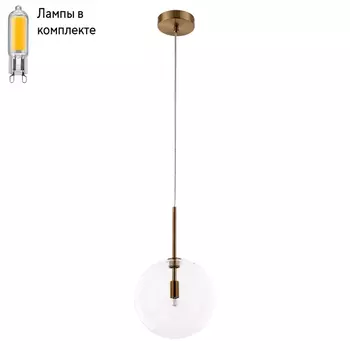 Подвесной светильник с лампочкой Arte lamp A7720SP-1AB+Lamps