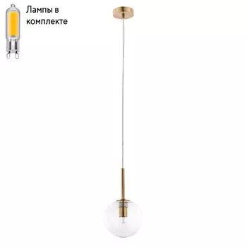 Подвесной светильник с лампочкой Arte lamp A7710SP-1AB+Lamps