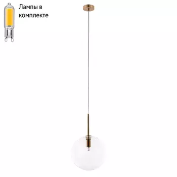Подвесной светильник с лампочкой Arte lamp A7715SP-1AB+Lamps