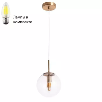 Подвесной светильник с лампочкой Arte lamp A1920SP-1AB+Lamps