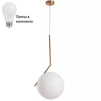 Подвесной светильник с лампочкой Arte lamp A1921SP-1AB+Lamps